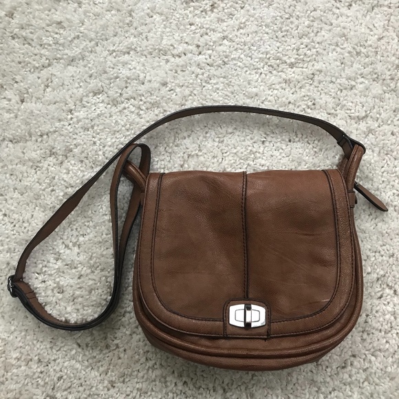 Clarks Handbags - Clarks Cross-Over Leather Body Bag